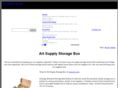 artsuppliesstorage.com
