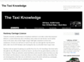 thetaxiknowledge.com