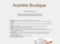 acanthe-boutique.com