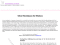 silvernecklacesforwomen.com