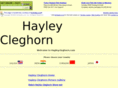 hayleycleghorn.com