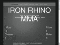 ironrhinomma.com