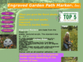 engravedgardenpathmarkers.com