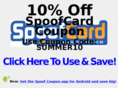 spoofcardcoupon.com