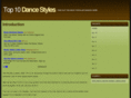 top10dancestyles.com