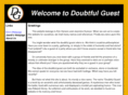 doubtfulguest.net