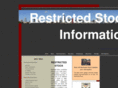 restrictedstockinformation.com