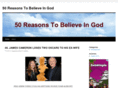 50reasonstobelieveingod.com