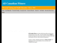 allcanadianfitness.com