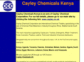 cayleychemicals.co.uk