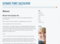 ultimatepointcalculator.com
