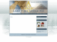 lakehalllodge33.com