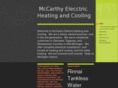 mccarthyelectricheatingcooling.com