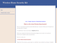 wirelesshomesecuritykit.com