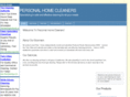 personalhomecleaners.com