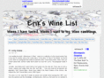 erikswinelist.com