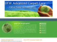 dfwadvancedcarpetcare.com