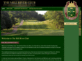 themillriverclub.com