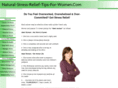 natural-stress-relief-tips-for-women.com