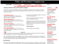 policyandprocedurestemplate.com