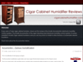 cigarcabinethumidifier.com