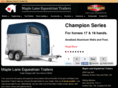 maplelaneequestriantrailers.com