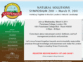 naturalsolutionssymposium.com