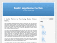 austinappliancerental.com