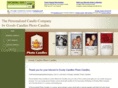 thepersonalizedcandlecompany.com