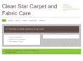 cleanstarcarpetandfabriccare.com
