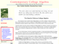 contemporarycollegealgebra.org