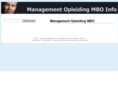 management-opleiding-mbo.info