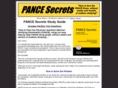 pancesecrets.com