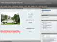 holygroundbaptistchurch.com