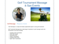 golftournamentmassage.com