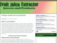 fruitjuiceextractor.org