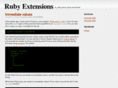 rubyextensions.com