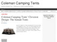 colemancampingtents.com