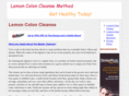 lemoncoloncleanse.com