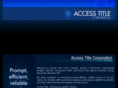 accesstitlecorp.com