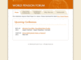 worldpensionforum.com