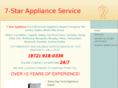 sevenstarappliance.com