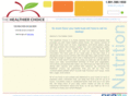 thehealthierchoice.net