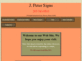 jpetersigns.com