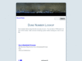 dunsnumberlookup.com