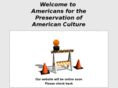 preservingamericanculture.org