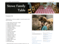 stowefamilytable.com