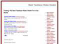 thebesttanklesswaterheater.net