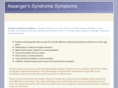 aspergerssyndromesymptoms.org