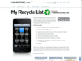 myrecyclelist.com
